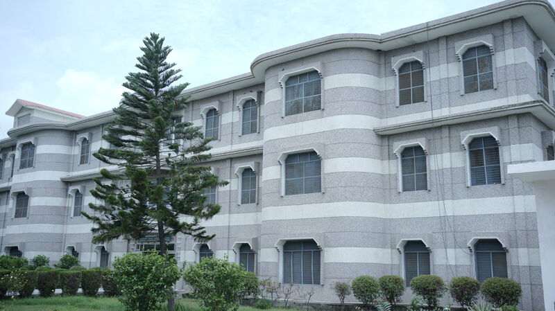 Main College Architectural Facade & Entrance Block